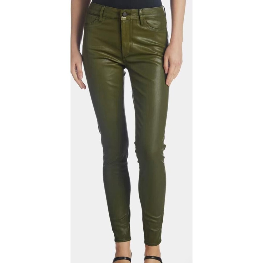 Articles of Society Women Hilary High Rise Ankle Skinny Pant Size 28 Brown-tan